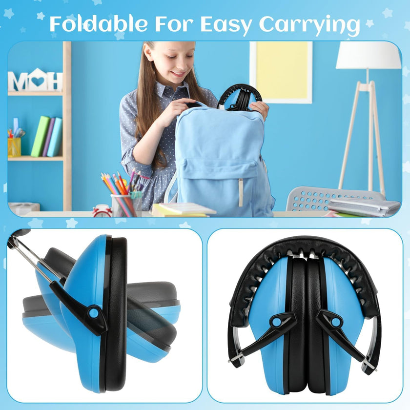 2 Pack Noise Canceling Headphones for Kids, Kids Ear Protection Earmuffs for Autism, Toddler, Children, Noise Cancelling Sound Proof Earmuffs/Headphones for Concerts, Air Shows, Fireworks 🍁 All In One Marketplace Canada