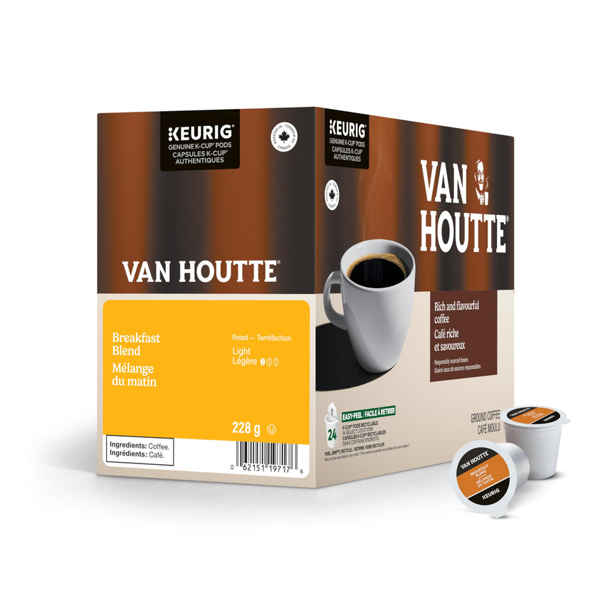 Van Houtte Breakfast Blend K-Cup Coffee Pods, 24 Count For Keurig Coffee Makers 🍁 All In One Marketplace Canada