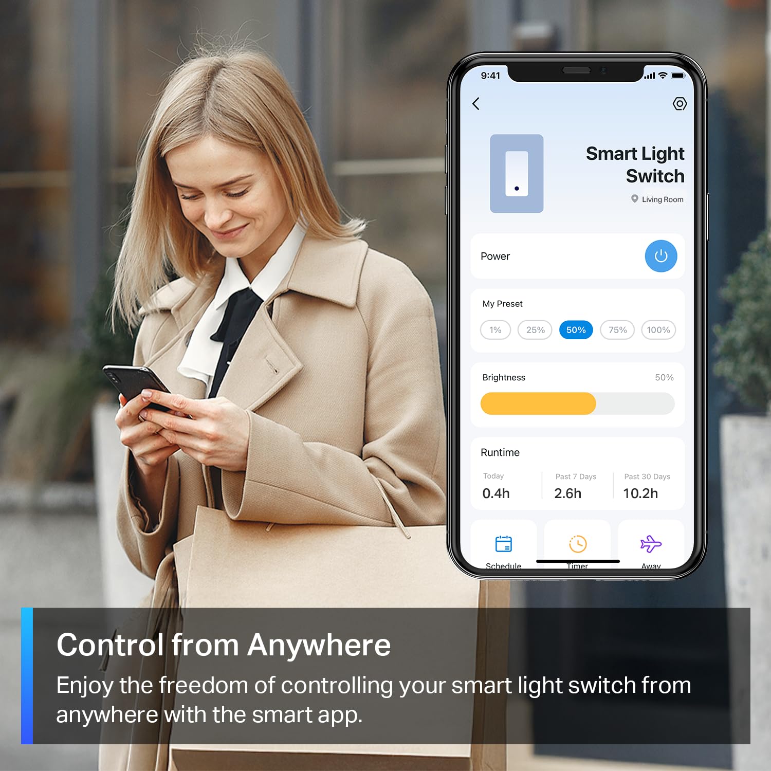 TP-Link Tapo Matter Smart Dimmer Switch: Voice Control w/Siri, Alexa & Google Assistant, UL Certified, Timer & Schedule, Easy Guided Install, Neutral Wire Required, Single Pole, Tapo S505D(2-Pack) 🍁 All In One Marketplace Canada