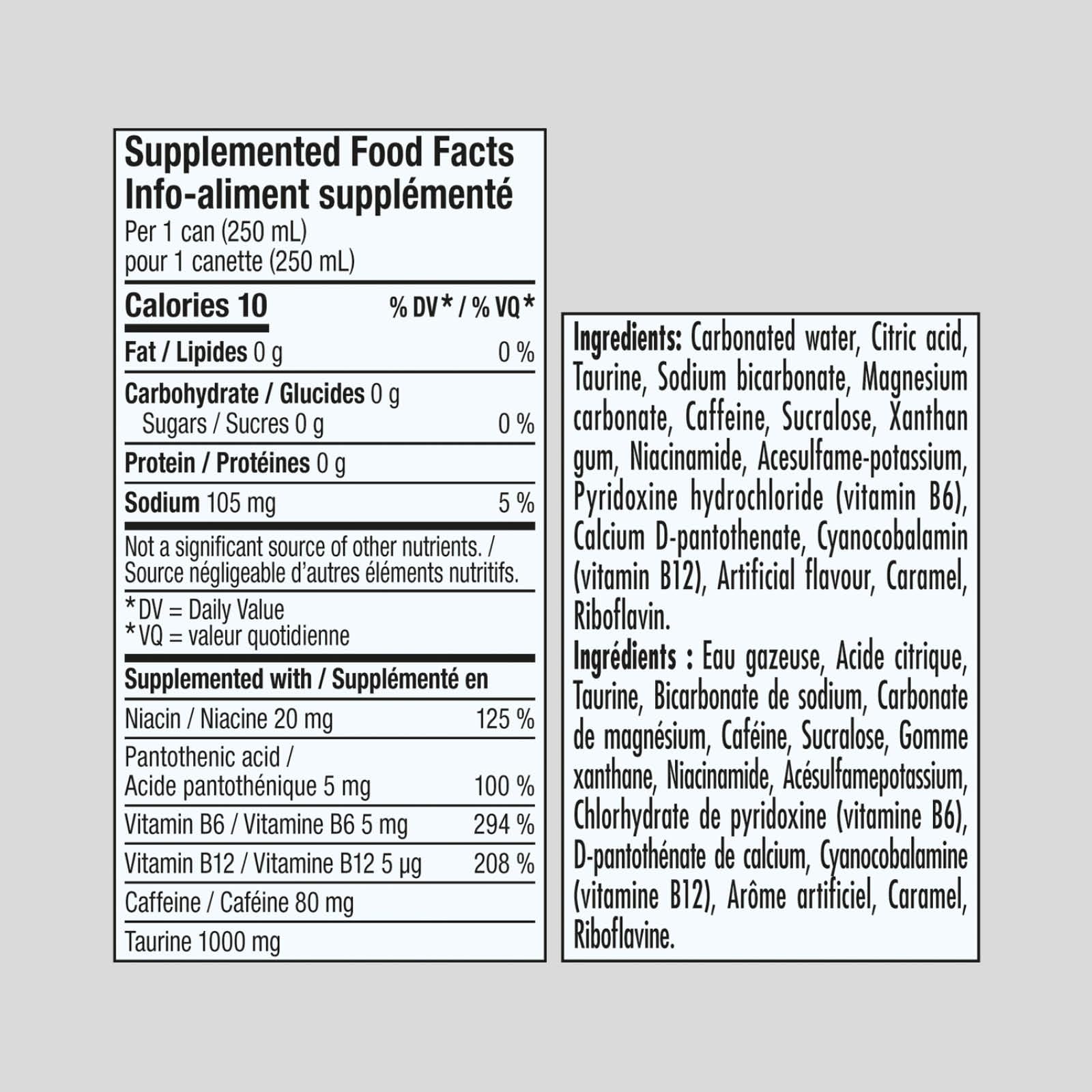 Red Bull Energy Drink, Sugar Free, 250 millilitre (Pack of 24) 🍁 All In One Marketplace Canada
