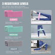 Polygon Resistance Exercise Bands, Polygon Fabric Non Slip Hip Bands for Squats, Legs, Butt, Thigh and Hip Workout, Thick Wide Fitness Loop for Men & Women. Workout Guide Included (Set of 3) 🍁 All In One Marketplace Canada