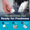 Nature Clean Automatic Dishwasher Pacs, Fragrance-Free, 60 Count 🍁 All In One Marketplace Canada
