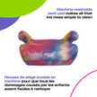 Cosco Kids Topside Lightweight Backless Belt-Positioning Booster Car Seat, Washable Cover, Tie Dye 🍁 All In One Marketplace Canada