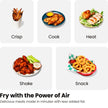 Chefman TurboFry 9-Qt. Dual-Basket Air Fryer with Sync Finish, One-Touch Digital Control, & Shake Reminder for Quick, Healthy, Family-Sized Meals, Black 🍁 All In One Marketplace Canada