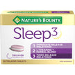 NATURE'S BOUNTY Sleep 3, Triplayer Technology, Melatonin, L-Theanine & Herbal Blend, 50 g 🍁 All In One Marketplace Canada