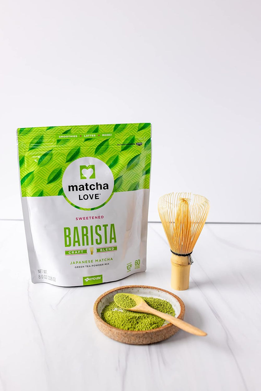 Itoen Matcha LOVE Sweetened Barista Craft Blend Japanese Matcha Powder (226G)