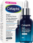 CETAPHIL Repair & Renew Night Serum for Stressed Sensitive Skin with Gallic Acid & Vitamin E, PM Face Serum, Repairs Skin Barrier Overnight, Dermatologist Recommended, 1 fl oz Dropper Bottle 🍁 All In One Marketplace Canada