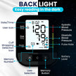 ByFloProducts Blood Pressure Monitor for Home Use – Digital Heart Rate Monitor with Backlit LCD Screen, Includes Blood Pressure Cuff, 4 AAA Batteries, Perfect Automatic Blood Pressure Machine (Black with Backlight) 🍁 All In One Marketplace Canada