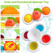 Suction Cup Spinner Toys for Baby, Baby Toys Sensory Toys Learning Toys for Toddlers 1-3, Baby Bath Toys for Babies 12-18 Months, 1 2 3 Year Old Girl Boy Gifts Idea (3 Pcs) 🍁 All In One Marketplace Canada
