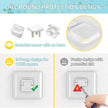 4our Kiddies Baby Proofing Outlet Covers (60 Pack) Electric Outlet Plug Covers for Child Safety, Baby Socket Cover Protector Cap to Prevent Child from Power Shock Hazard 🍁 All In One Marketplace Canada