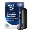 Oral-B iO Deep Clean + Protect Rechargeable Electric Toothbrush, Black with Visible Pressure Sensor, 5 Cleaning Settings, 2 Min Timer, a iO Series 7 Toothbrush, 2 Replacement Brush Heads, and Charging Travel Case 🍁 All In One Marketplace Canada