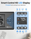 Hisummer Register Booster Fan for 4