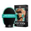Dermasuri - Deep Exfoliating Glove - Korean Exfoliating Mitt & Body Scrubber - Keratosis Pilaris Treatment Scrub - Self Tanner Mitt & Ingrown Hair Exfoliator - Shower Gloves for Women & Men - (1 Pack) 🍁 All In One Marketplace Canada