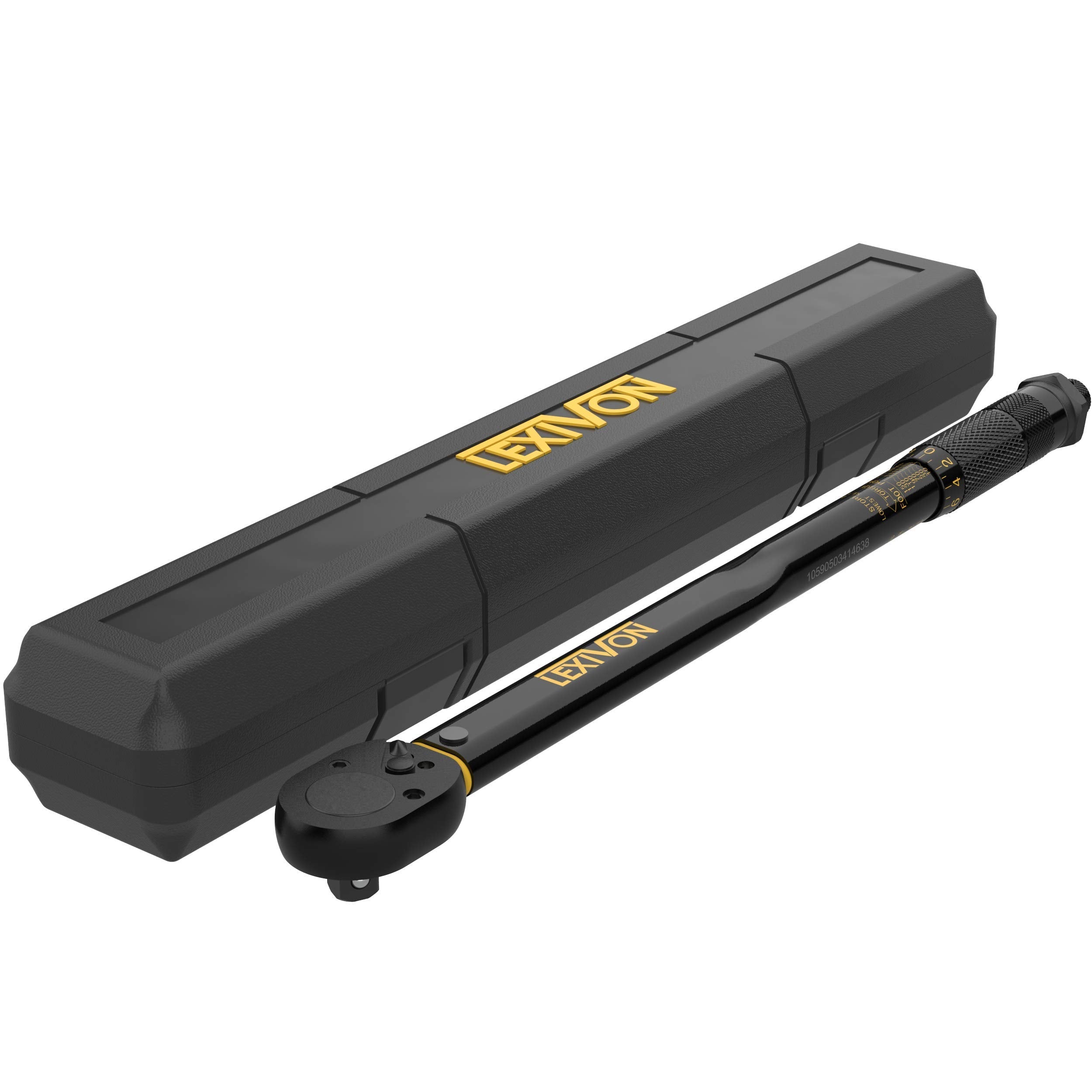 LEXIVON Torque Wrench 1/2-Inch Drive Click 10~150 Ft-Lb/13.6~203.5 Nm (LX-183) 🍁 All In One Marketplace Canada