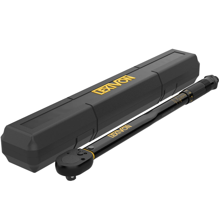 LEXIVON Torque Wrench 1/2-Inch Drive Click 10~150 Ft-Lb/13.6~203.5 Nm (LX-183) 🍁 All In One Marketplace Canada