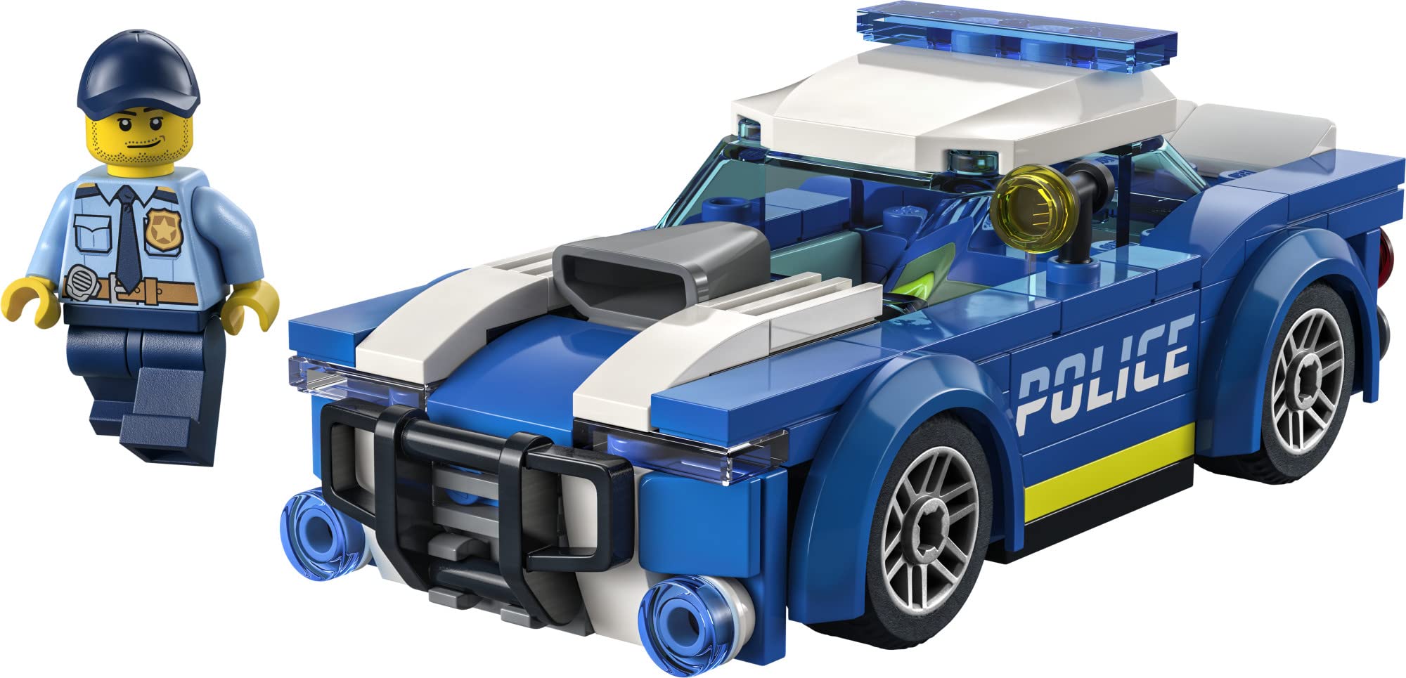 LEGO City Police Car Toy 60312 for Kids 5 Plus Years Old with Officer Minifigure, Small Gift Idea, Adventures Series, Car Chase Building Set 🍁 All In One Marketplace Canada