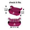 Diono Solana 2022, No Latch, Pack of 2 Backless Booster Car Seats, Lightweight, Machine Washable Covers, Cup Holders, Pink 🍁 All In One Marketplace Canada
