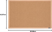 Quartet Natural Cork Bulletin Board, 23” x 17”, Wood Finish MDF Frame, Self-healing Cork (2642638034) 🍁 All In One Marketplace Canada