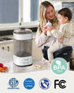 Bottle Sterilizer and Dryer, Compact Baby Bottle Sterilizer, Electric Steam Bottle Sanitizer for Baby Bottles, Pacifiers, Pump Parts 🍁 All In One Marketplace Canada