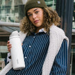 Owala FreeSip Insulated Stainless Steel Water Bottle with Straw for Sports and Travel, BPA-Free, 24-oz, Shy Marshmallow 🍁 All In One Marketplace Canada