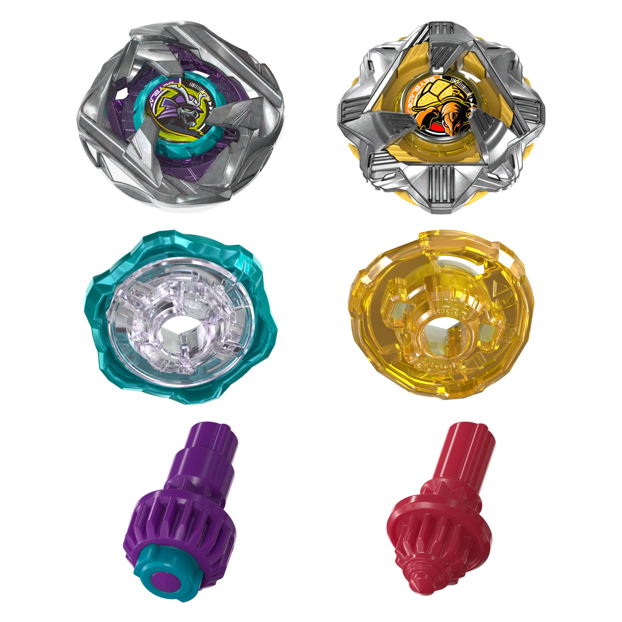 Beyblade X Calibur Samurai 6-70M BX & Obsidian Shell 3-85S BX Takara Tomy Dual Pack Set with 2 Right-Spinning Tops, Battling Tops Game Toys, Ages 8+ 🍁 All In One Marketplace Canada