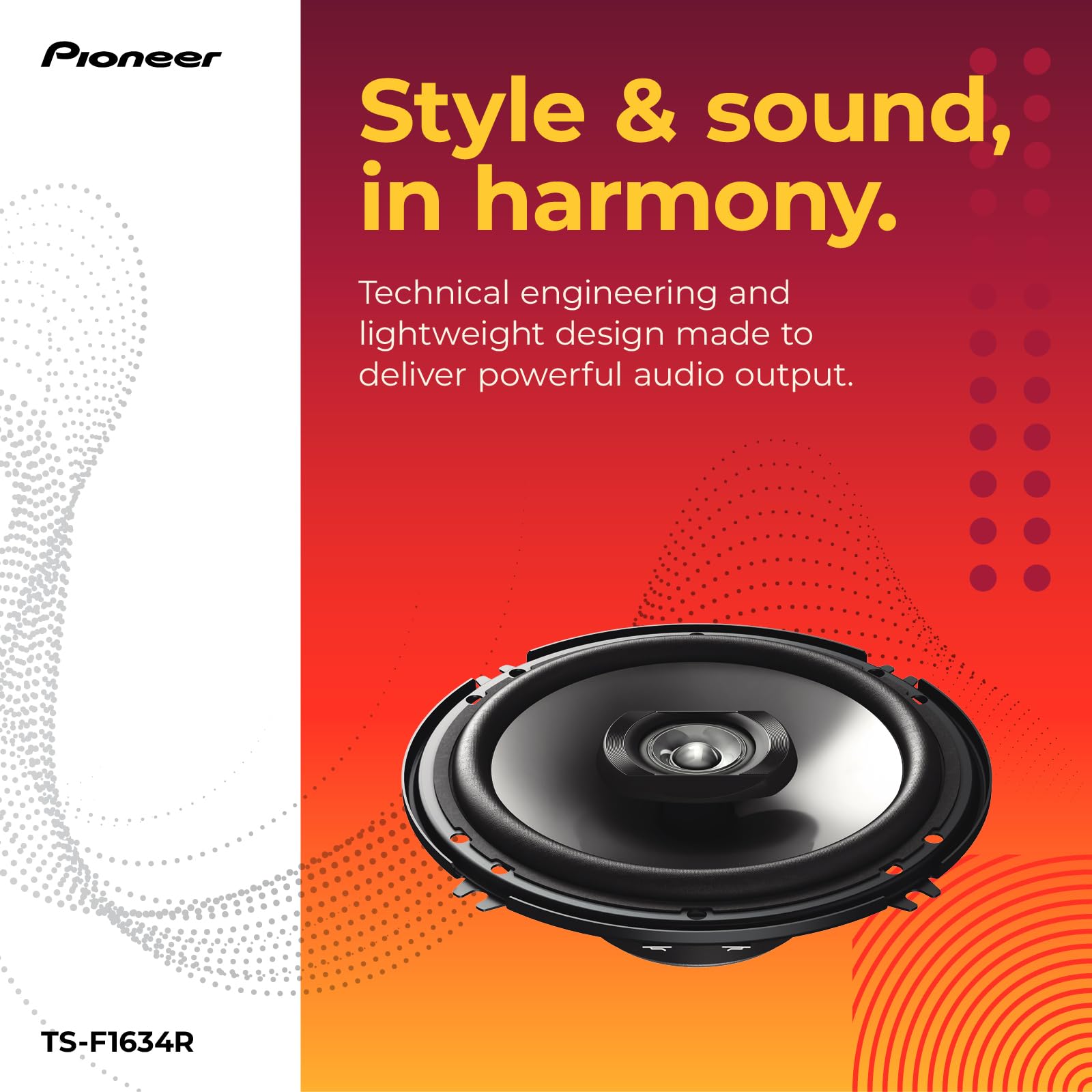 Pioneer TS-F1634R 6.5