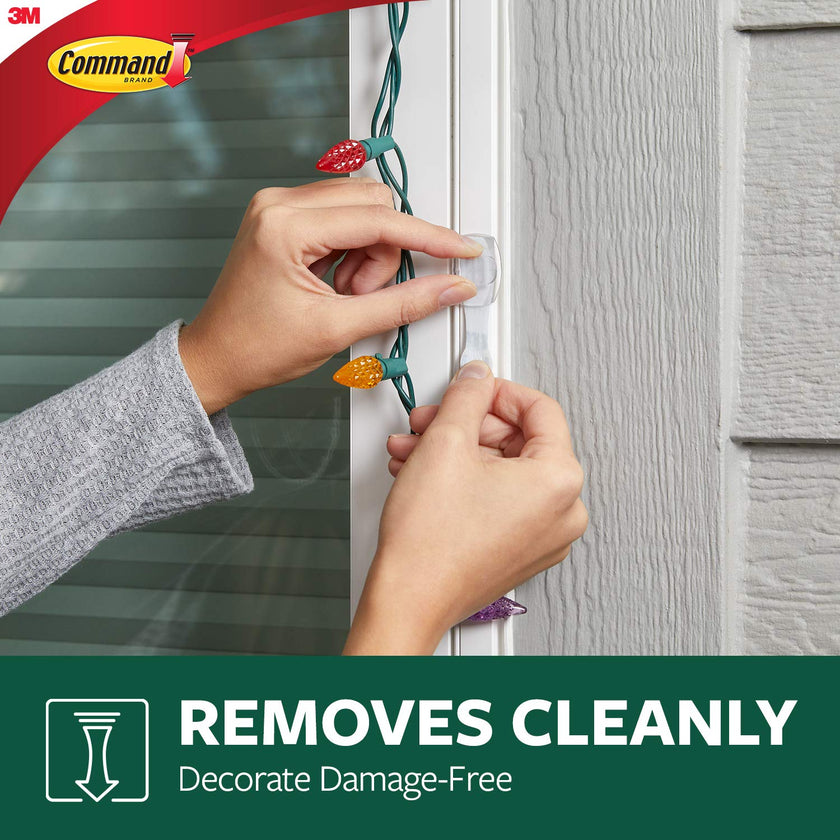 Command 17017CLRAWVPES Outdoor Light Clips, 32 Clips, 36 Strips 🍁 All In One Marketplace Canada