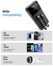 Power Bank Portable Charger 40000mAh, 22.5W Fast Charging, Built-in 2 Output Cable, Charge 5 Devices Simultaneously LCD Display for iPhone and Android Phones and Most Electronic Devices 🍁 All In One Marketplace Canada