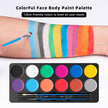 Maydear Face Painting Kit for Kids with 12 Colors Safe and Non-Toxic Large Water Based Face Paint (Matte) 🍁 All In One Marketplace Canada
