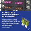Blue Sea Systems ST Blade Fuse Block - 12 Circuits with Negative Bus & Cover 🍁 All In One Marketplace Canada