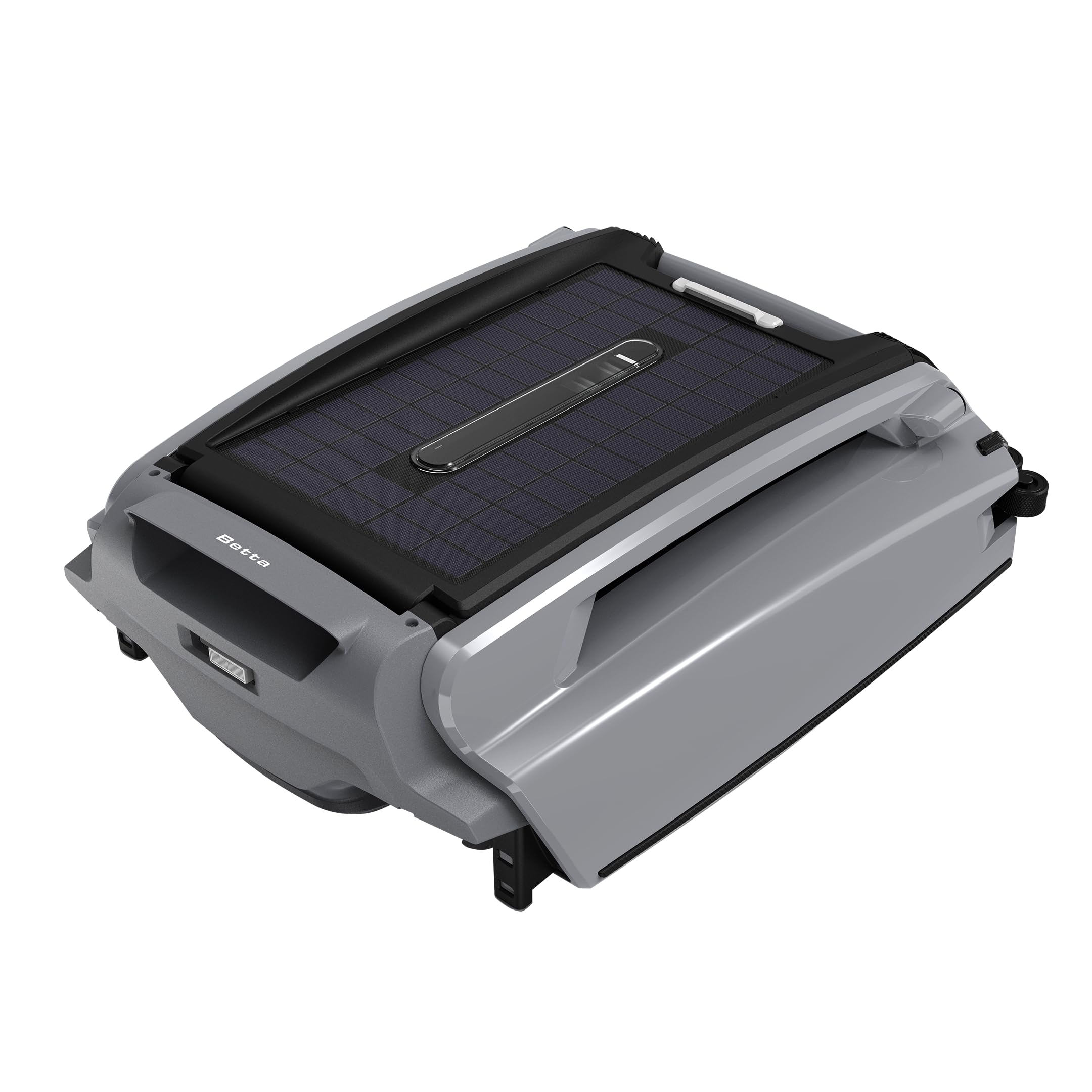 Betta SE Plus - Solar-Powered Robotic Pool Skimmer with 24/7 Continuous Cleaning Power, Dual Charging Options, Twin Salt Chlorine Tolerant Motors, and Shallow Water Safeguard 🍁 All In One Marketplace Canada