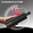 Monster S290 Bluetooth Speaker, Portable Bluetooth Speaker with 30W Loud Stereo Sound, Bluetooth 6.0, 20H Playtime, TWS Pairing, Support AUX/TF Card, IPX6 Waterproof Wireless Speaker for Home, Travel 🍁 All In One Marketplace Canada