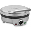 Cuisinart 4-Slice Round Belgian Waffle Maker, Non-Stick Coated Plates, Silver (WAF-200C) 🍁 All In One Marketplace Canada