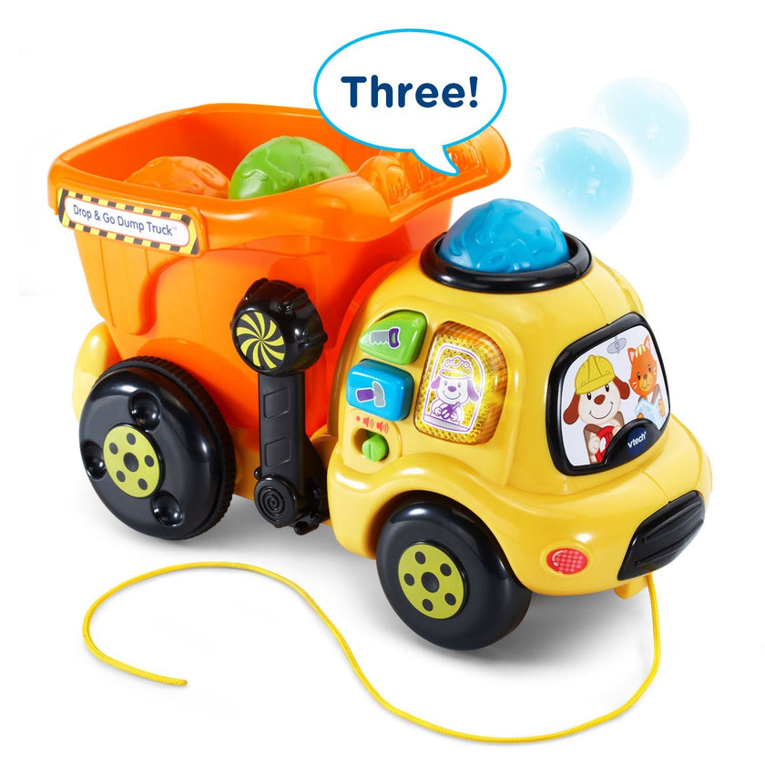 VTech Drop & Go Dump Truck - Orange 🍁 All In One Marketplace Canada