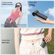 JISULIFE Portable Handheld Fan Life9, Turbo Power High Speed Air [18H Max Cooling Time], 5 Gear Wind, 5000mAh Rechargeable, Mini Pocket Design, Personal Fan for Travel Concerts Camping Makeup - Black 🍁 All In One Marketplace Canada