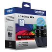 Brother Genuine LC401XL 2PK High Yield 2-Pack Black Ink Cartridges 🍁 All In One Marketplace Canada