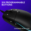 Logitech G203 Wired Gaming Mouse - Black 🍁 All In One Marketplace Canada