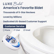LUXE Bidet NEO 120 - Bidet Attachment for Toilet Seat, Blue 🍁 All In One Marketplace Canada