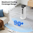 Portable Air Conditioner,1000ML Tower Fan with Remote,4-IN-1 Evaporative Air Cooler with 3 Wind Speeds&Turbo Mode,2 Mist,10H Timer,90° Oscillation Portable AC for Home,Office 🍁 All In One Marketplace Canada