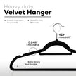 Utopia Home Premium Velvet Hangers 50 Pack - Non-Slip Clothes Hangers with Tie Bar - Black Hangers - Standard Hangers with 360 Degree Rotatable Hook - Heavy Duty Coat Hangers 🍁 All In One Marketplace Canada