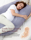 Momcozy Pregnancy Pillows for Sleeping, U Shaped Full Body Maternity Pillow with Removable Cover - Support for Back, Legs, Belly, HIPS for Pregnant Women, 57 Inch Pregnancy Pillow for Women, Grey 🍁 All In One Marketplace Canada