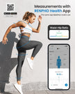 Smart Tape Measure RENPHO Bluetooth Measuring Tapes for Body Measurement Muscle Gain Fitness Bodybuilding Retractable Circumferences Inches & cm 🍁 All In One Marketplace Canada
