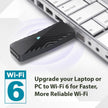 D-Link USB WiFi 6 Adapter AX1800 USB 3.0 Dual Band Long Range MU-MIMO Wireless Internet Network for Desktop PC Laptop Windows (DWA-X1850-B1-CA) 🍁 All In One Marketplace Canada