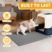 Pieviev Cat Litter Mat Trapper - 76 x 61cm Honeycomb Double Layer Tapis Litiere Chat -Traps Messes, Easy Clean and Durable (Gray) 🍁 All In One Marketplace Canada