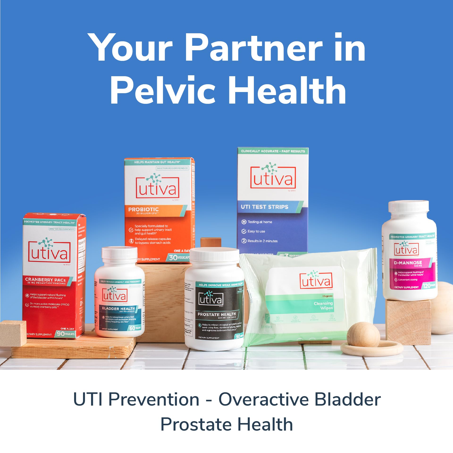 Utiva UTI Test Strips – Home Test Kit for Urinary Tract Infection – Clinically Accurate Results in 2 Minutes – Urine Testing Strips for Women and Men, 3 Individual At Home UTI Tests 🍁 All In One Marketplace Canada