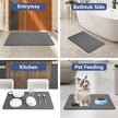 Ceecysaa 60 x 39cm Stone Bath Mat, Diatomaceous Earth Quick Dry Non Slip, Dark Gray 🍁 All In One Marketplace Canada