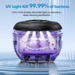 Upgraded Ultrasonic Retainer Cleaner Machine, 45kHz Ultrasonic Dentures Cleaner for Night Guards, Braces, Aligner, Toothbrush, Jewelry and More, 200ML Capacity, Black1 🍁 All In One Marketplace Canada