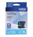 Brother LC103 Cyan Ink Cartridge, High Yield (LC103CS)