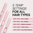 L'ANGE HAIR Le Duo Grande 360° Airflow Styler | 2-in-1 Curling Wand & Titanium Flat Iron Hair Straightener | Professional Hair Curler with Cooling Air Vents to Lock in Style | Adjustable Temp 🍁 All In One Marketplace Canada