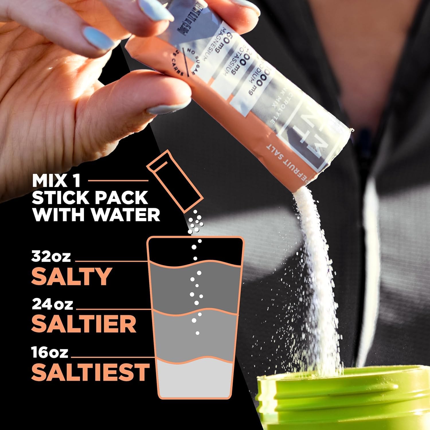LMNT Keto Electrolyte Drink Mix | Paleo Hydration Powder | No Sugar, No Artificial Ingredients | Grapefruit Salt | 30 Stick Packs 🍁 All In One Marketplace Canada